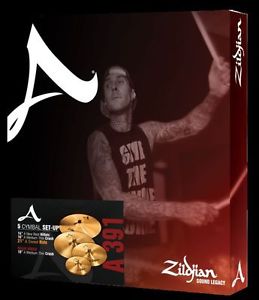 Zildjian Avedis A391 Cymbal Set Plus 18in Med Thin Crash