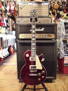 Used Epiphone Les Paul Standard PRO wine red secondhand guitar electric Les Paul