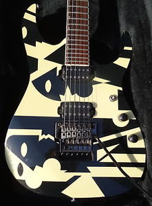 Ibanez JPM P3 John Petrucci! Picasso Collectable Art Work Black White 1997