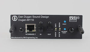 Yamaha DUGAN-MY16 Pro Automixer Card CL5 PM5D M7CL LS9 02R96