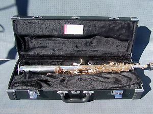** ESTATE SALE ** Soprano Sax by maker ORLANDO CASTANEDA ** Pro Owned **
