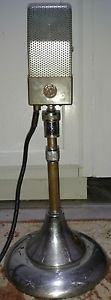 VINTAGE OLD RCA 74-B ART DECO MID CENTURY ANTIQUE RADIO STUDIO RIBBON MICROPHONE