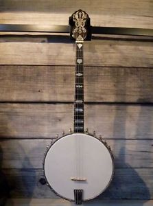 Vega / 1924 Tubaphone No.9 Style-X Tenor Banjo EX condition w/Hard Case