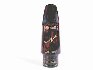 Rafael Navarro MAESTRA 7* Marbled HR Tenor Saxophone Mouthpiece BRAND NEW