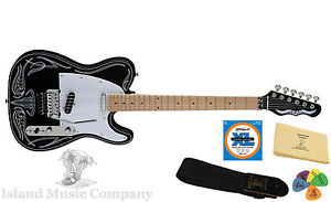 Dean Tracii Guns Signature NashVegas Electric Guitar Satin Black Finish