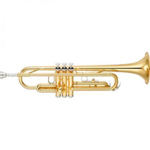 YAMAHA YTR-2330  Trumpet Gold  lacqure with Hard Case JAPAN New F/S