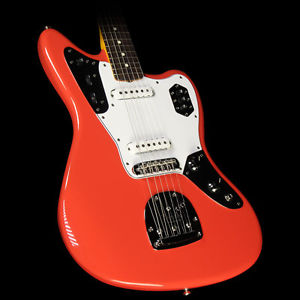 Fender '60s Jaguar Lacquer Electric Guitar Fiesta Red
