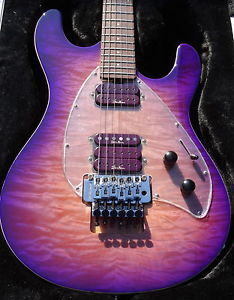 Music Man Steve Morse Y2D Deep Purpleburst! Flametop! Many tones! New Mint