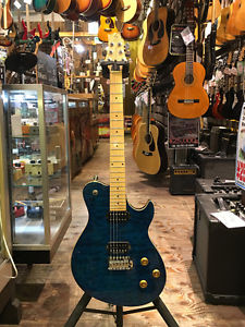 Used GREG BENNETT FB1 Mod see-through blue used electric guitar Samikku Guitar S