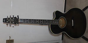 1980 Aria Elecord FET-70 electro acoustic Guitar made in Matsumoku Japan