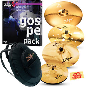 Zildjian AC801G Gospel Pack Cymbal Set w/ Gig Bag