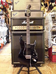 Used FERNANDES Limited Edition Series ST-type Mod Black used Fernandez Stratocas