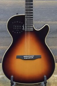 Godin Multiac Steel Duet Ambiance Sunburst "SF" E/A Guitar w/ TRIC - #16105177