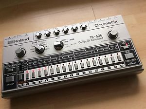 Roland TR 606 Analog Drum Maschine Vintage Sammlerzustand *