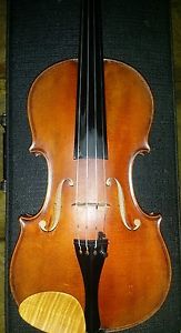 Wonderful Josef Metzner - German Strad Model Violin - Dated 1920