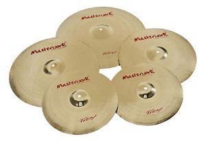 Masterwork Turkish Cymbals TROY ROCK SET+1 (14"HI-HAT-16"+18"CRASH-20"RIDE+BAG)