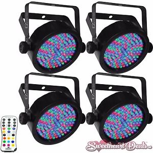 4-Pack - Chauvet DJ EZpar 56 Battery Powered Washlight with IRC - Club Stage