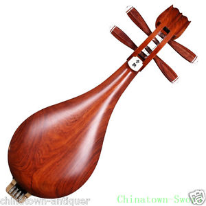 Liuqin - Chinese Soprano Pipa Lute Guitar Xinghai Musical Instrument #4132
