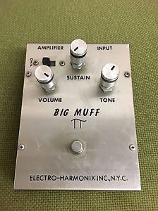 ELECTRO HARMONIX TRIANGLE BIG MUFF Pi  VTG 1960s Effect Pedal