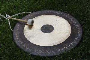 34" Chau Gong & Mallet Tamtam gong Honorary presented by MK from Shandong China