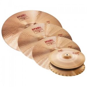 Paiste GRATISVERSAND 2002 Cymbal Set 22 Ride 20 Crash 14 Hats + FREE 18 Crash