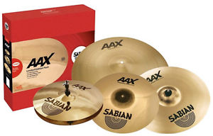 Sabian AAX X-Plosion Fast Set with FREE 18in X-Plosion Fast Crash