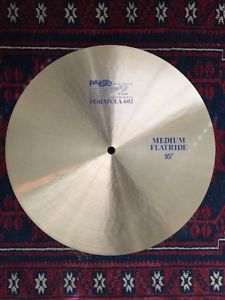 Extremely Rare  Dead stock 16" Paiste Formula 602 Flat Ride