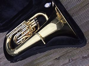 Besson International BE782-1 EEb Tuba-Ex/Demo 4 Valve,Comp,19" Bell,Immaculate-