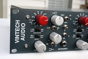 Vintech Model 473 4 Channel Mic Preamp with Power Supply