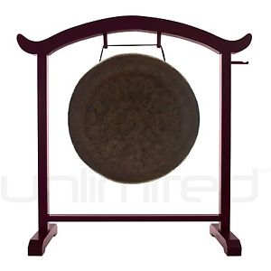 26" Mother Tesla on the Deeper Meaning Gong Stand with Mallet