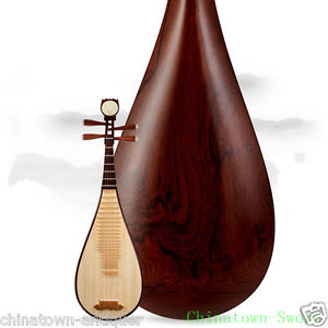 Liuqin - Chinese Soprano Pipa Lute Guitar Xinghai Musical Instrument #4139