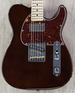 G&L USA ASAT Classic Bluesboy Guitar, Whiskey Finish, Modern Classic Neck +Picks