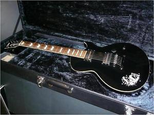 Used Â Electric guitar ESP U-01 HELLION color black Les Paul used from JAPAN EMS
