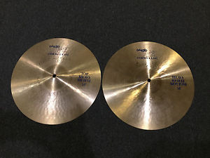 Paiste Formula 602 Pr. 14" Hi-Hat Cymbals (Blue Label) $599.99