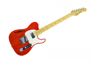 G&L Tribute Series ASAT Classic Bluesboy Transparent Orange DEMO