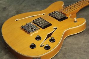 Fender Starcaster Bass Natural Used Electric Bass Guitar Free Shipping