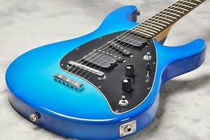 MUSIC MAN Steve Morse Signature Morse Blue Burst Electric Guitar Free shipping