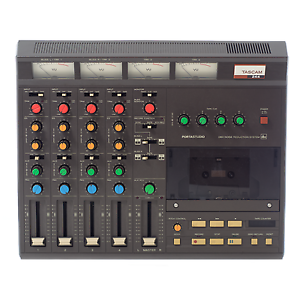 Vintage Tascam 244 4-Track Casette Recorder w/ Bag