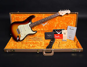 Fender Custom Shop 1962 Roasted Stratocaster 62er Relic  - Chocolate Burst