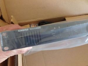 1/2 PRICE - Shure MXWANI8 Audio Network Interface compatible with Microflex NEW