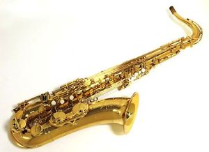 YAMAHA YTS-480 Tenor Saxophone Gold Lacquer Finish USED Near Mint from Japan F/S
