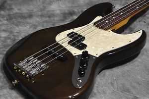Fender JB62PJ/BD/MH Translucent Black Electric Bass Guitar Free shipping