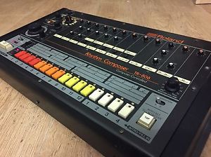 FANTASTIC CONDITION ROLAND TR-808 Analog Drum Machine w/ Kenton Midi Fit
