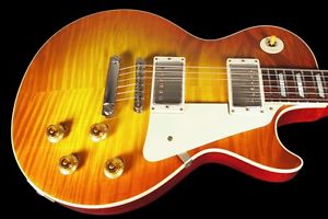 2016 GIBSON LES PAUL 1959 CUSTOM SHOP 59 HISTORIC R9 AGED ~ STANLEY BURST
