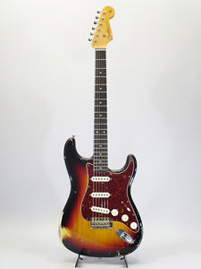 Fender Custom Shop Master Built 1960 Stratocaster 3CS Relic Used  w/ Hard case