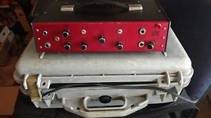 Walter Woods MI 100-8 Bass Amp Head with pelican case