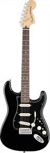 Fender Deluxe Stratocaster, Rosewood - Black