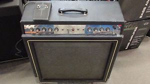 Vintage Ampeg Gemini II Model G-15 Guitar-Accordion Amp 1x15 WorldShip