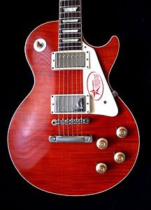 2010 Gibson Custom 1959 Les Paul Historic Reissue VOS Guitar Extra Faded Cherry