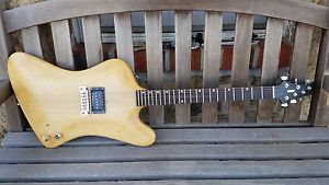 6 String Handcrafted Solid Body Electric Guitar Firebird-Style Carved Top